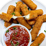 Golden Mozzarella Sticks 