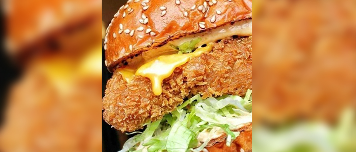 Cheesy Fillet Burger  Single 