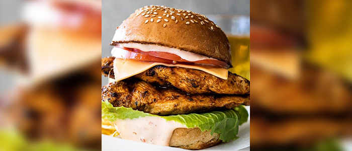 Bbq Chicken Burger  Single 