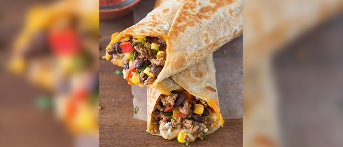 Beef Caesar Wrap 