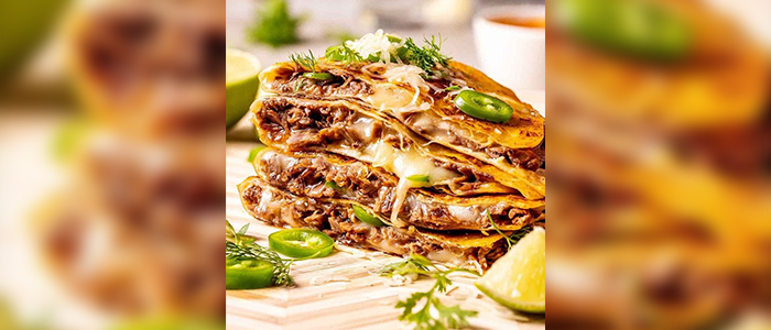 Minced Carne Quesadilla 