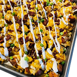 Beef Fiesta Smash Stack 