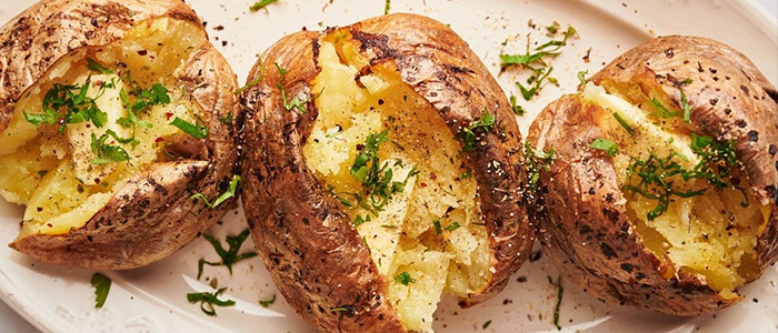 Plain Baked Potato 