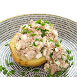 Baked Potato With Tuna & Mayo 