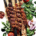 Savoury Mince Kebab Skewer 