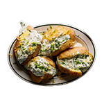 Baked Potato With Cheese & Coleslaw 